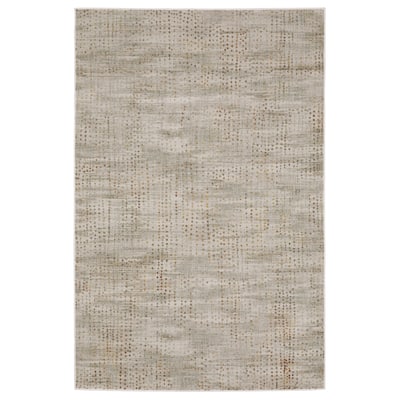 Melody Distressed Abstract Grey/ Gold Area Rug
