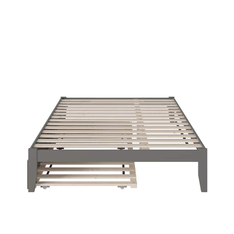 Colorado Bed with USB Turbo Charger and Twin Extra Long Trundle