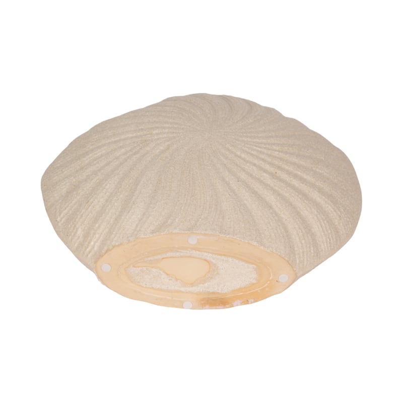 Sagebrook Home Ceramic Coastal Shell Vase