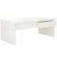 preview thumbnail 10 of 46, SAFAVIEH Home Collection Rune Coffee Table W/ Drawers - 47" L x 24" D x 20" H Ivory