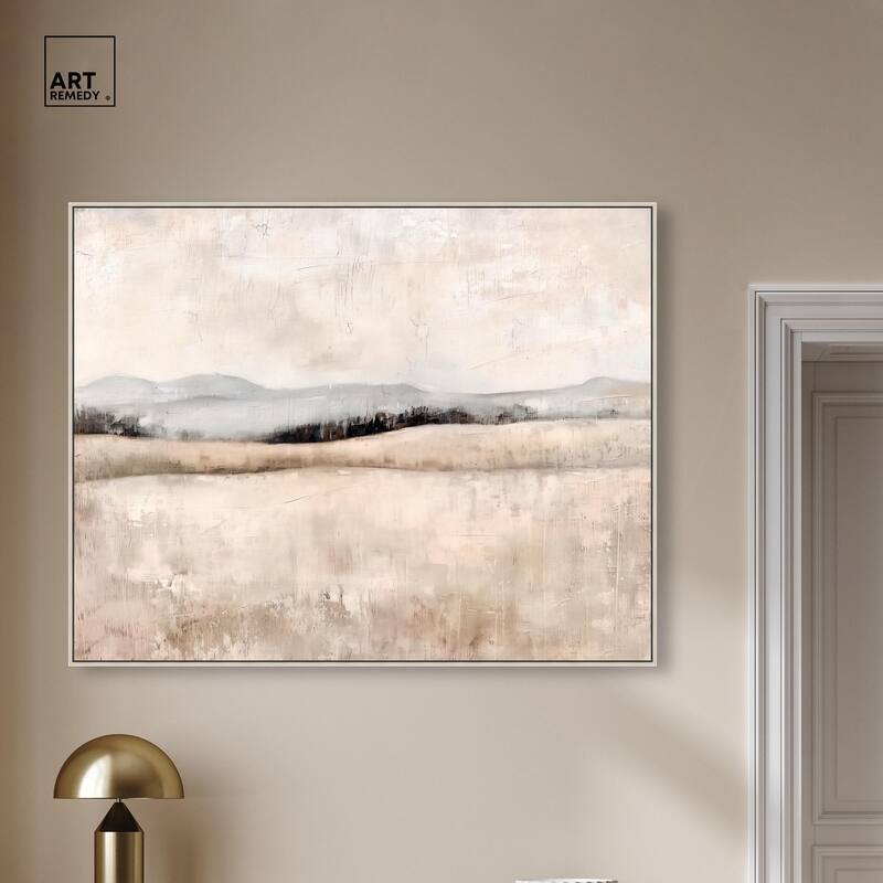 Distant Hills I Canvas by Art Remedy