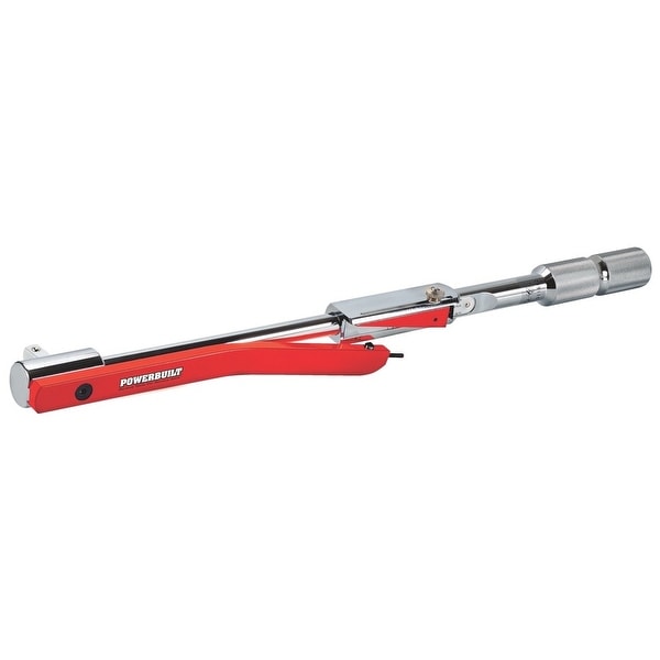 Powerbuilt 1/2-In Drive Deflecting Beam Torque Wrench 20 to 220 ft. lbs - 649972