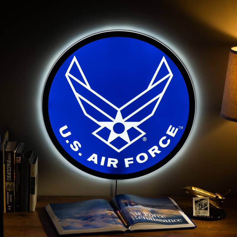 United States Air Force LED Lighted Sign - Multi-Color