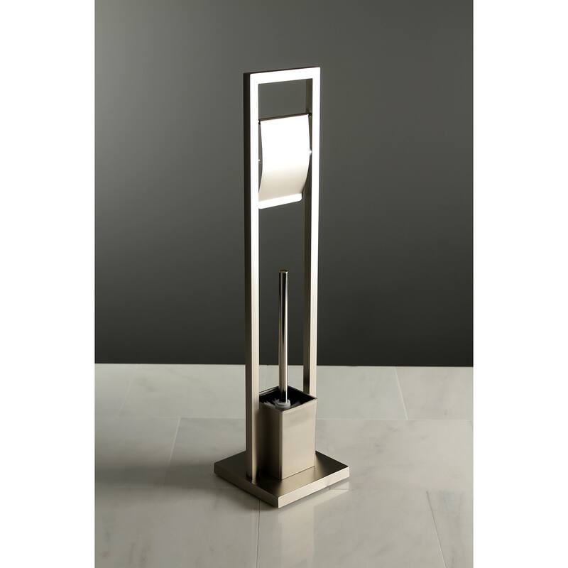 Kingston Brass Edenscape Free Standing Spring Bar Toilet Paper Holder