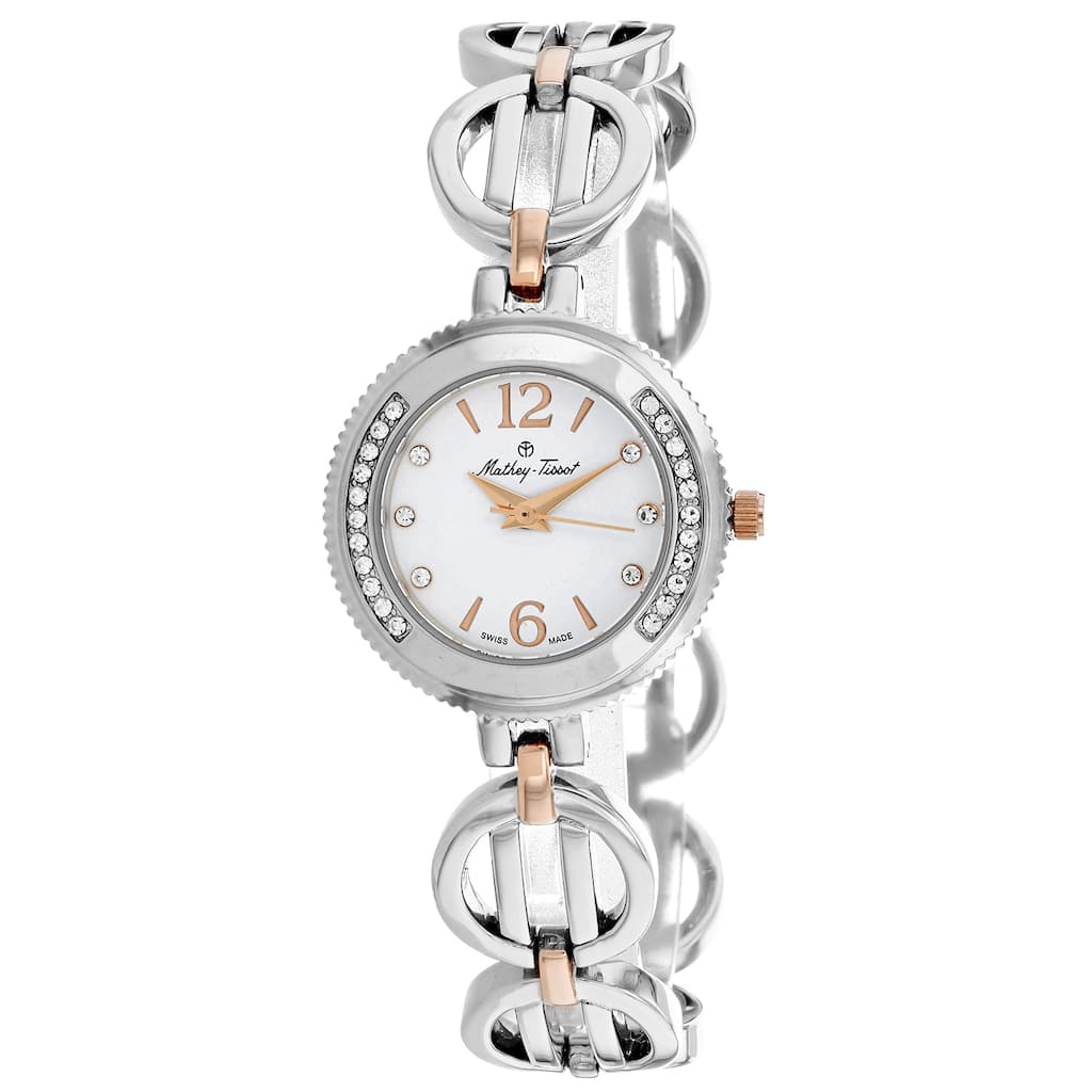 Mathey Tissot Women's Fleury 1496 White Dial Watch - D2581BI - 6 (36)