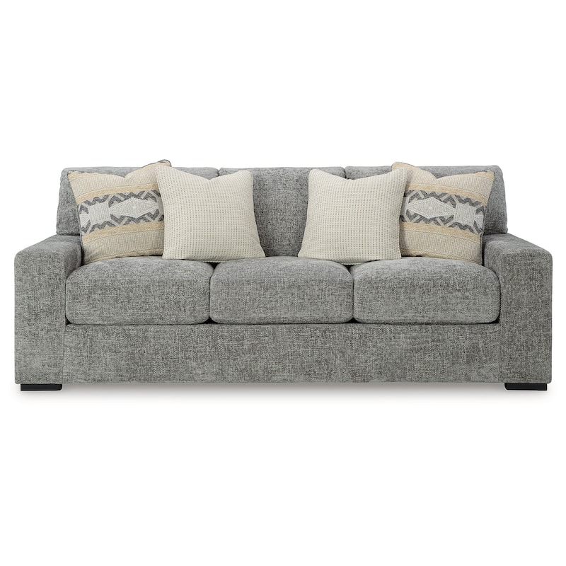 Signature Design by Ashley Dunmor Gray 2-Piece Upholstery Package - 96" W x 45" D x 42" H