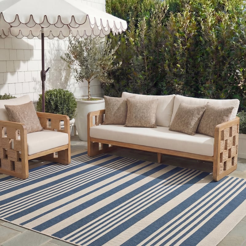 SAFAVIEH Courtyard Orsi Indoor/ Outdoor Waterproof Area Rug