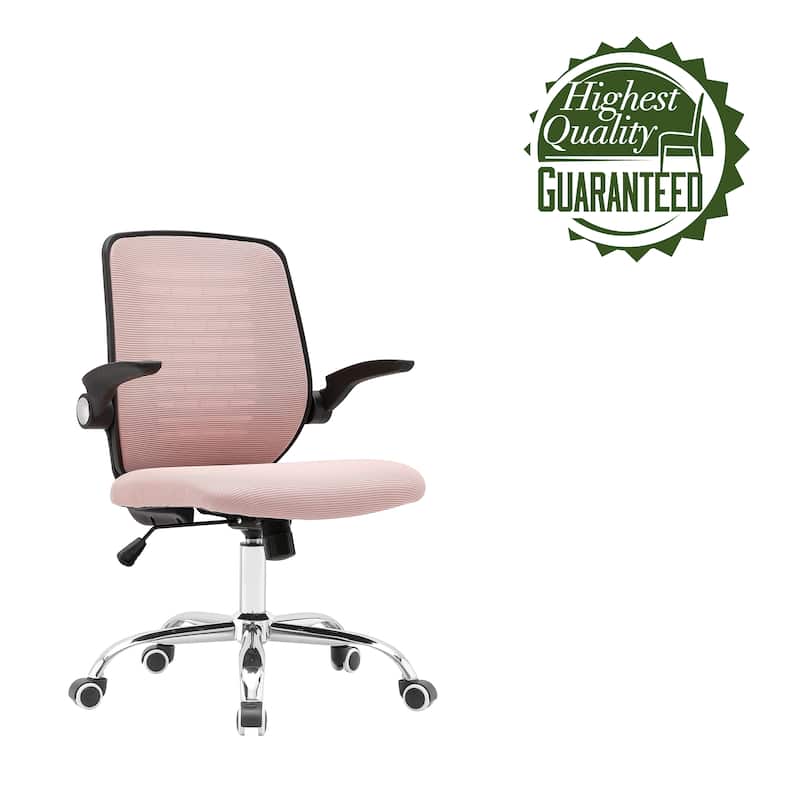 Porthos Home Hank Office Chair, Mesh Back, Height Adjustable Seat
