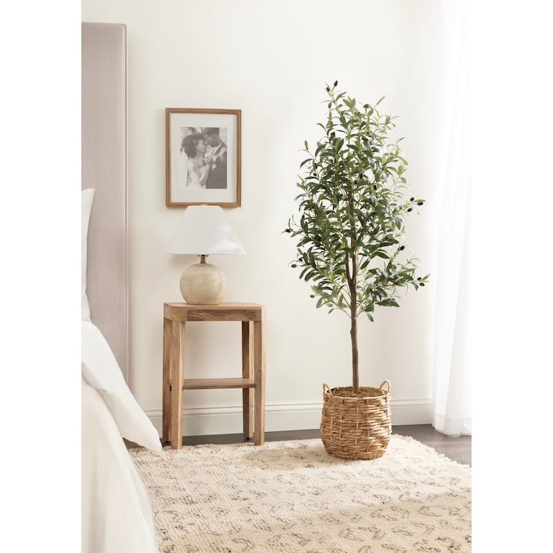 Kate and Laurel Oliveira Faux Olive Tree