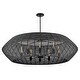 preview thumbnail 9 of 8, Hinkley Lighting 40386 Luca 8 Light 60" Wide Lisa McDennon Drum
