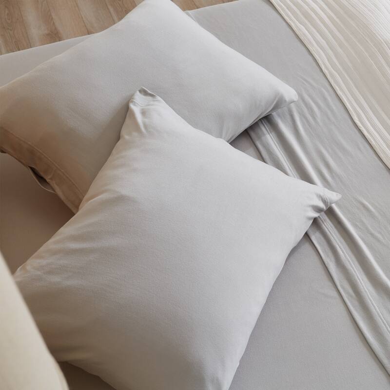 Premium Modal T-Shirt Jersey Knit Sheet Set