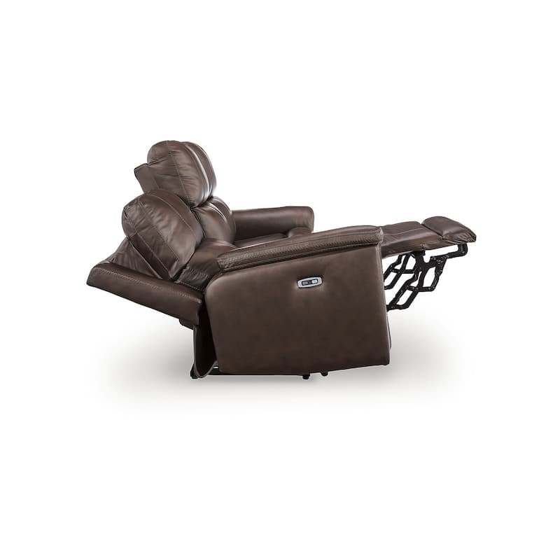 Signature Design by Ashley Burnley Power Reclining Sofa - 85" W x 41" D x 43" H