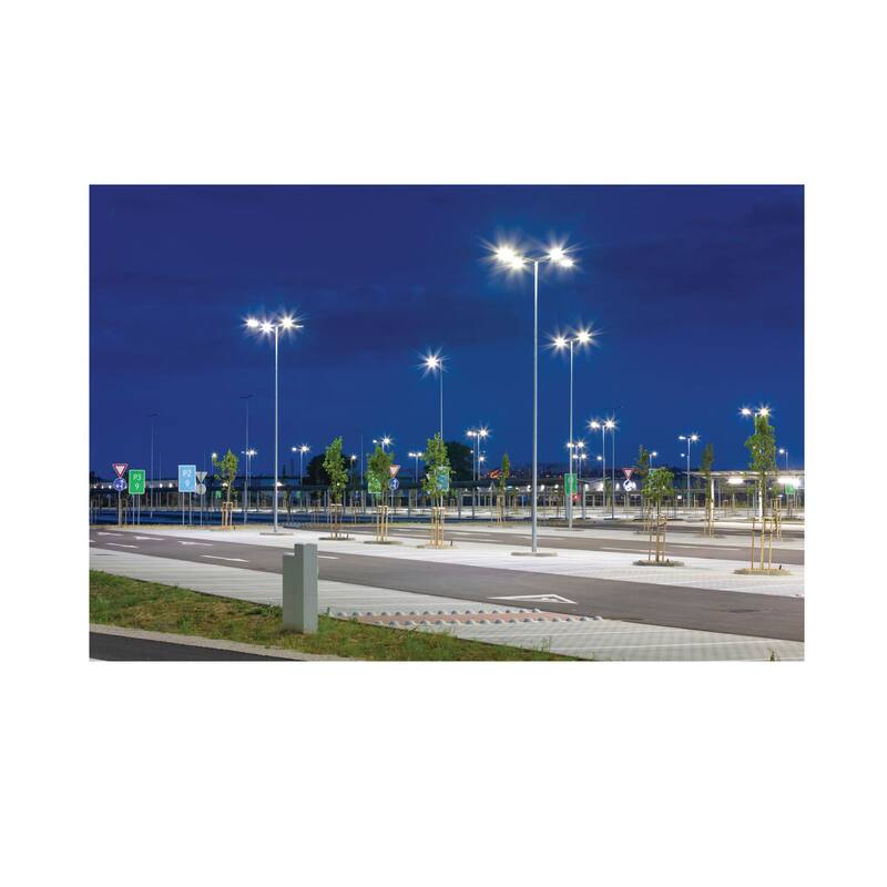 LED Shoe Box Lamp 60/70/80 Wattage Selectable 3K/4K/5K CCT Selectable 120-277V - White