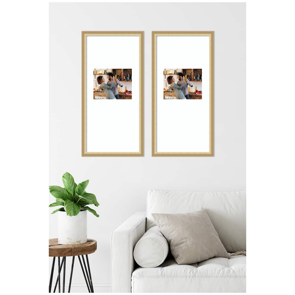 Kate and Laurel Florence Gold Photo Frame Set