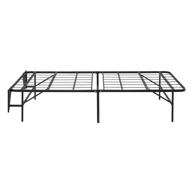 Raven Foldable Metal Platform Bed Frame, Twin