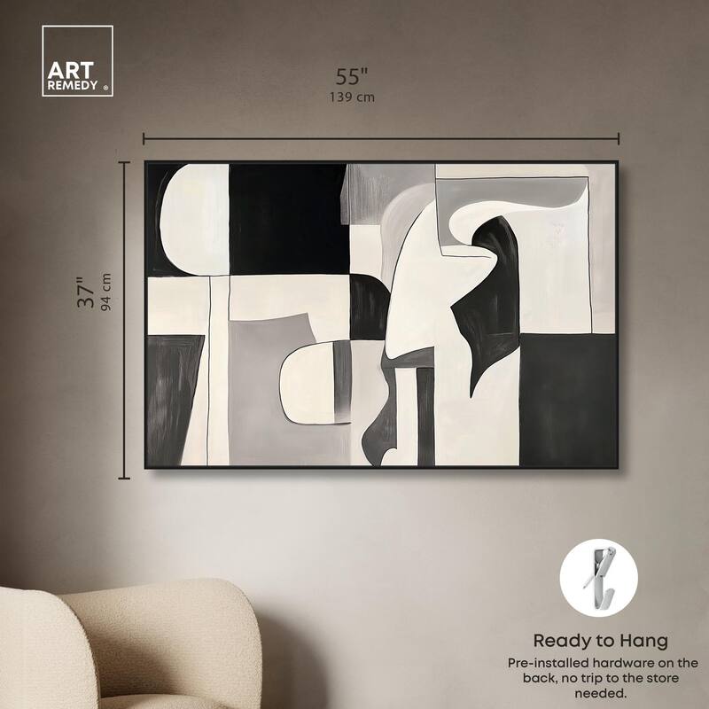 Shadow Play II Canvas by Art Remedy