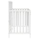 preview thumbnail 5 of 7, Certified Pine Solid Wood Baby Safe Crib - Snow White