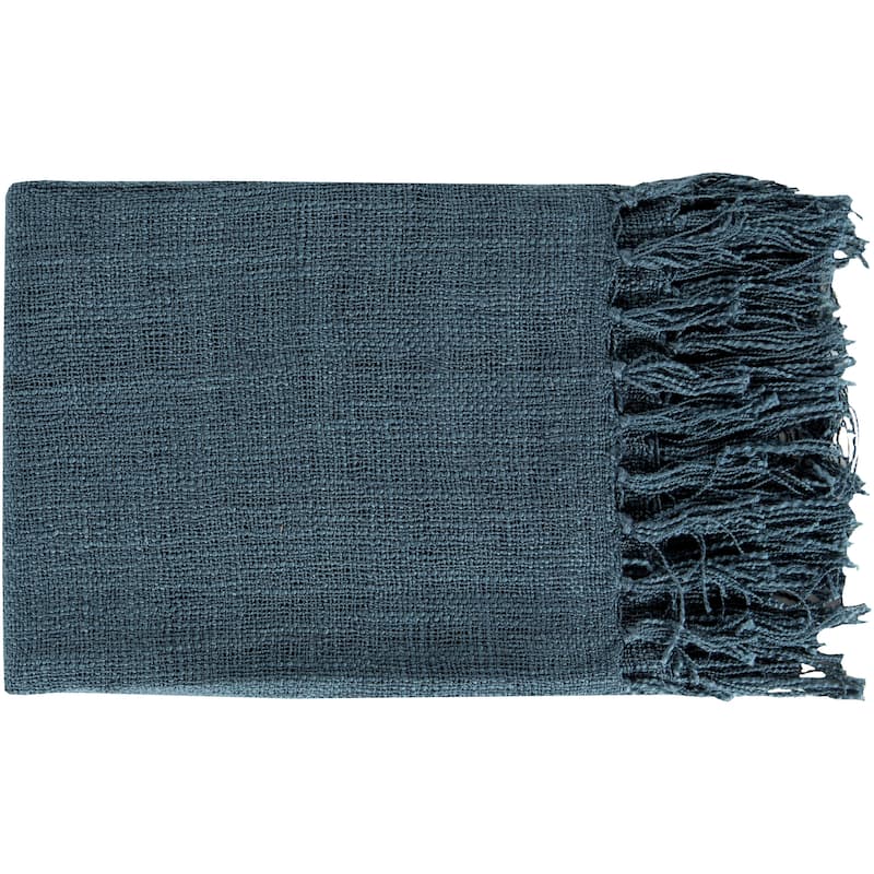 Livabliss Newport Knit Acrylic Throw (59" x 51")