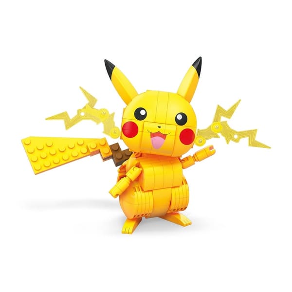 slide 2 of 5, Mega Construx Pokemon Pikachu
