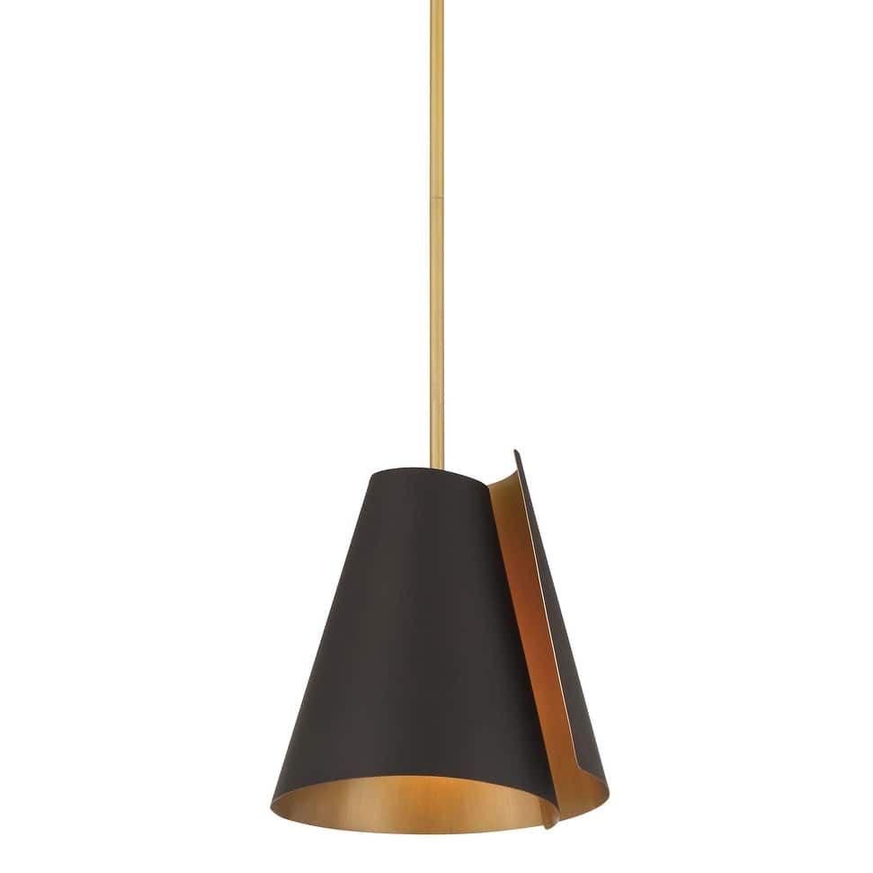 Minka Lavery 135 Hillcrest 12" Wide Pendant with a Steel Shade