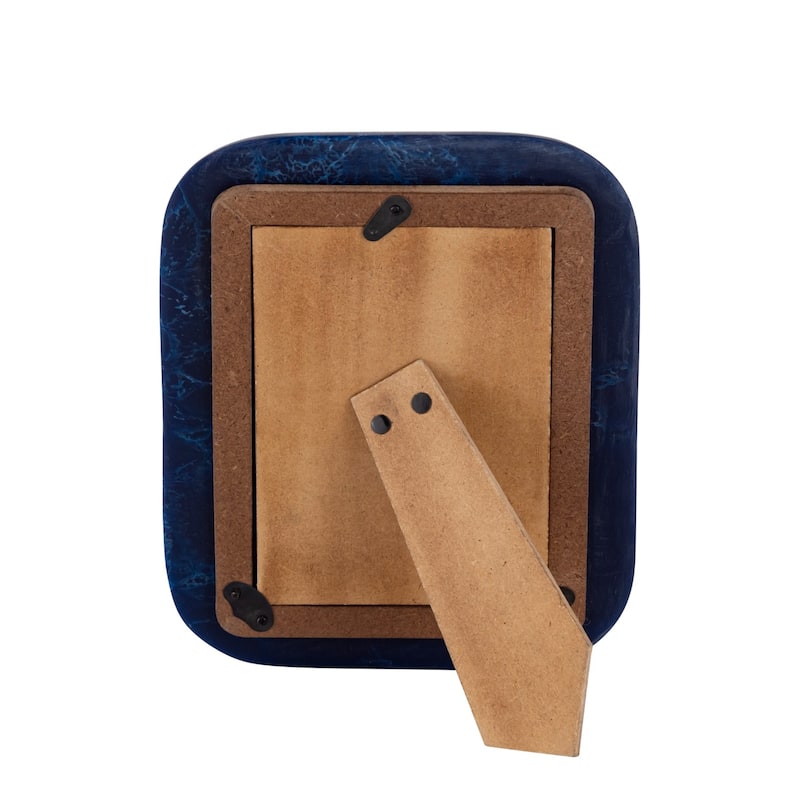 Rectangular Picture Frame - for 4" x 6" Photo - Blue
