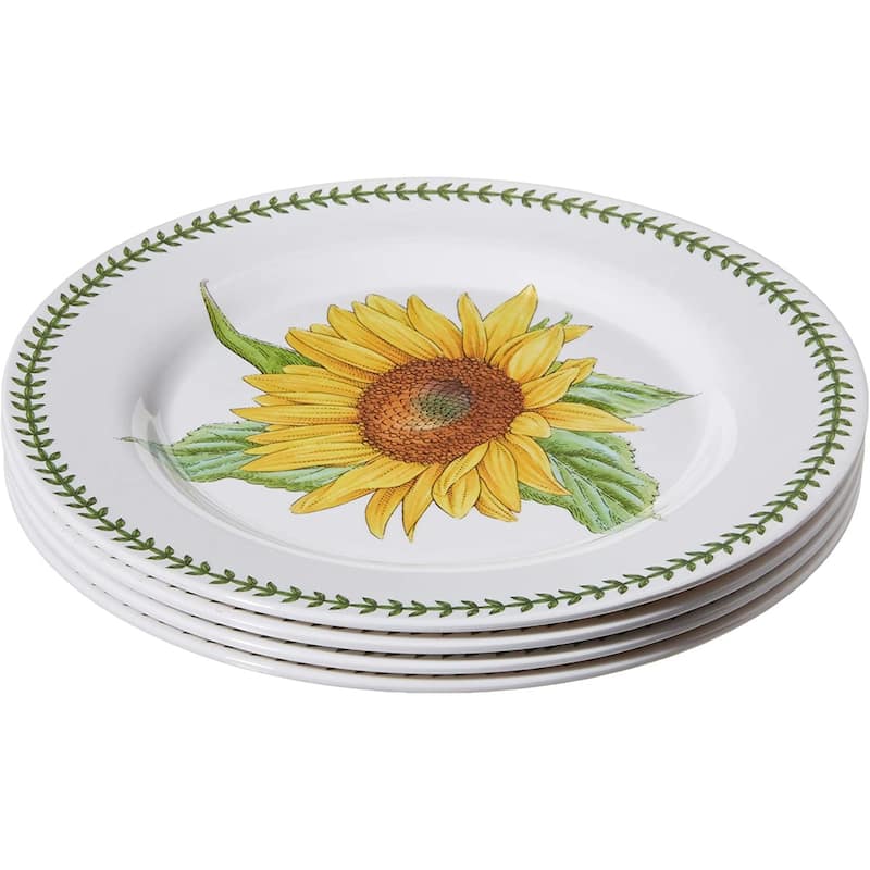 Portmeirion Botanic Garden Set of 4 Dinner Plates - 11 inch