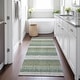 preview thumbnail 144 of 149, Machine Washable Indoor/ Outdoor Cabana Stripe Chantille Rug
