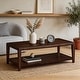 preview thumbnail 2 of 4, Zenora 52" Rectangular Wood Cocktail Table