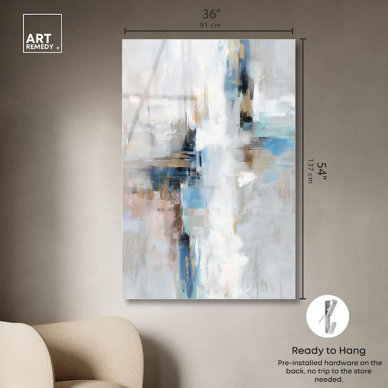 Ocean Spray I Acrylic by Art Remedy, Ready to Hang