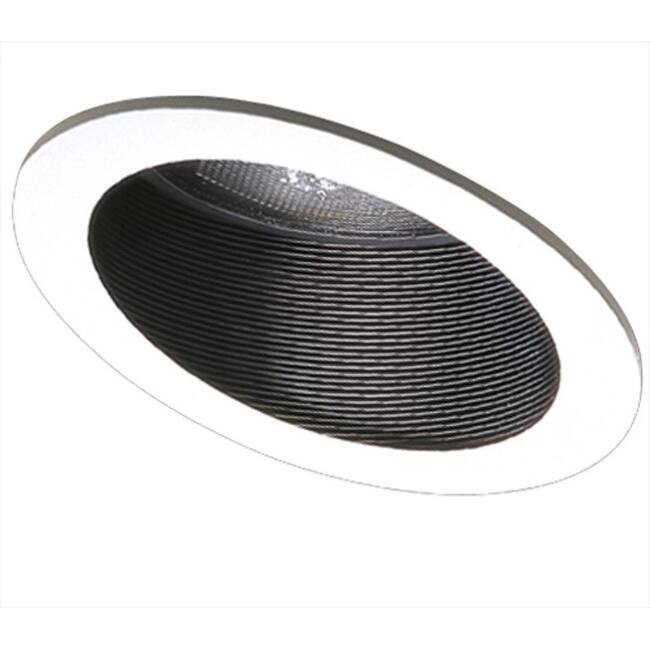 Elco 6" Sloped Phenolic Baffle with Gimbal Ring for PAR 30 Bulbs