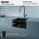 preview thumbnail 11 of 75, Karran Undermount Quartz Bar Single Bowl Sink