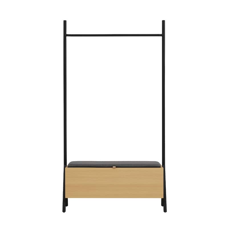 Manhattan Comfort Paloma 38" Open Hanging Closet