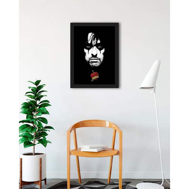 Alice Cooper Schools Out Framed Poster - 24 x 36 Inch