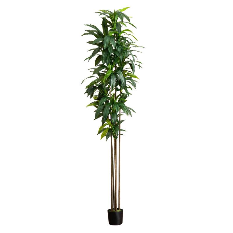 10' Artificial Dracaena Tree with Real Touch Leaves - Green