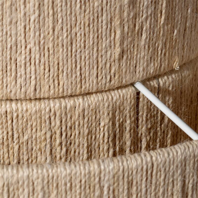 Alden Decor Cambria Cotton Rope 1-Light Pendant