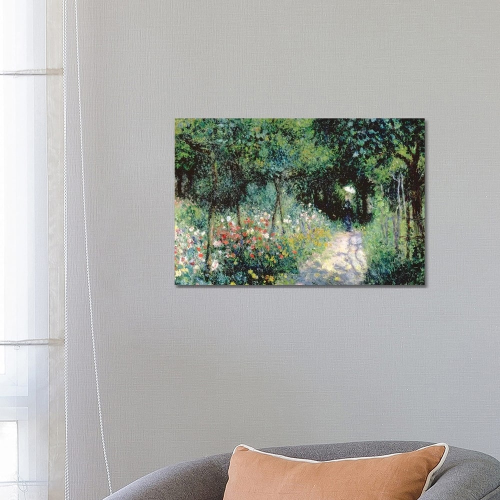 iCanvas "Women In A Garden, 1873" by Pierre-Auguste Renoir Canvas Print