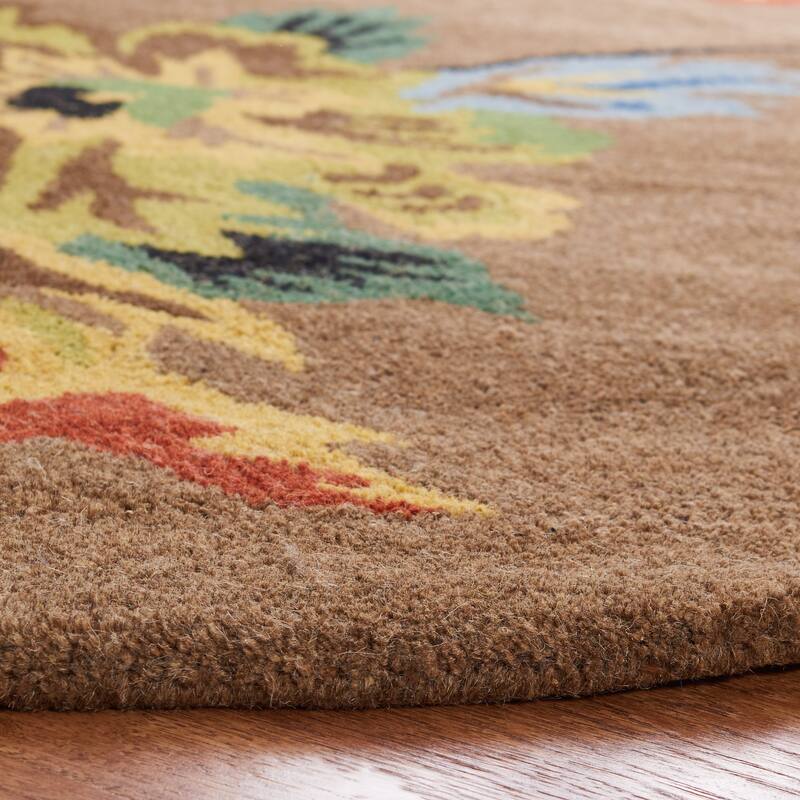 SAFAVIEH Handmade Soho Dwan Floral N.Z. Wool Rug