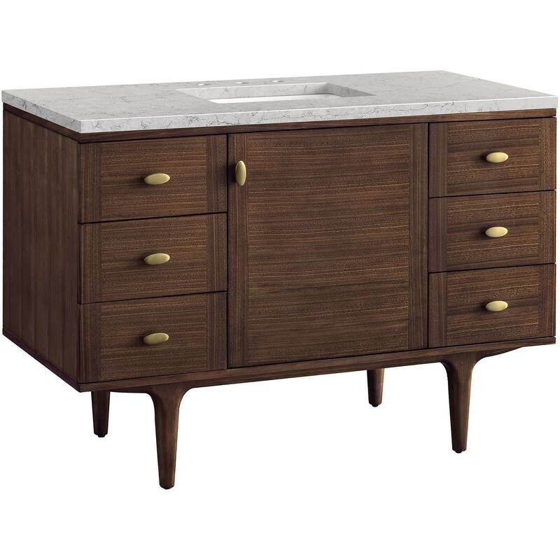 James Martin Vanities 670-V48-FEJP Amberly 48" Wall Mounted or Free