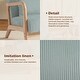 preview thumbnail 120 of 141, 25" W Mid Century Upholstered Wood Accent Chair with Pillow set of 2