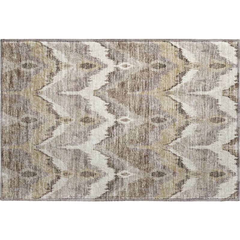 Premium Washable Super Soft Modern Ikat Mayfield Rug