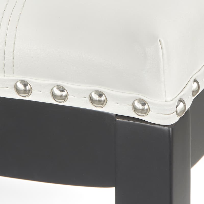 Simple Living Lonnie 29-inch Padded Bar Height Saddle Stools (Set of 2)