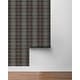 preview thumbnail 34 of 33, Harry & Grace Thornbury Tailored Plaid Peel and Stick Wallpaper