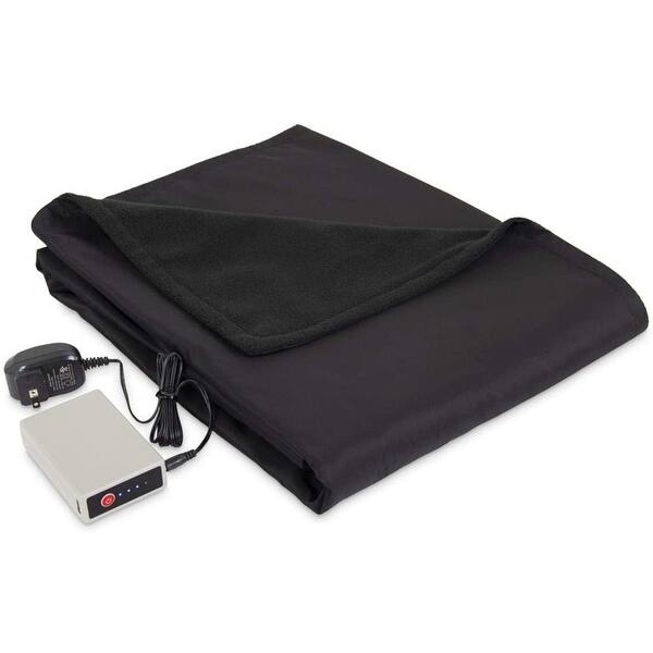 Serta MicroFleece Battery Electric Heated Warming Throw Blanket - Bed Bath  u0026 Beyond - 30811107