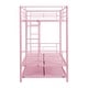 preview thumbnail 9 of 52, Twin over Twin with Trundle Metal Bunk Bed,No Box Spring Needed,Easy Assemble