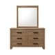 preview thumbnail 13 of 21, Furniture of America Nyess Modern Chestnut Brown 4-Piece Wood Kids Bedroom Set