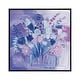 preview thumbnail 1 of 16, iCanvas "Garden Pastels" by Farida Zaman Framed Silver - 18x18