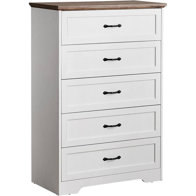 Modern 6 Drawer Dresser Closet Storage Tower Organizer Unit for Bedroom