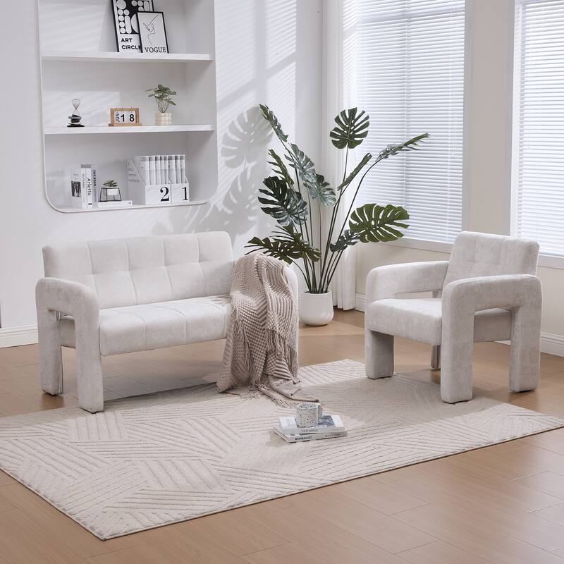 Upholstered Sofa Leisure Sofa Comfortable Seating