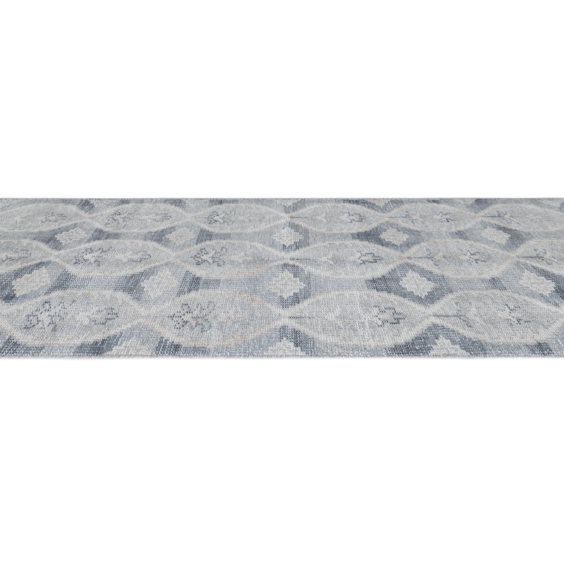 Terra by Obeetee Faymont Calden Blue Rug