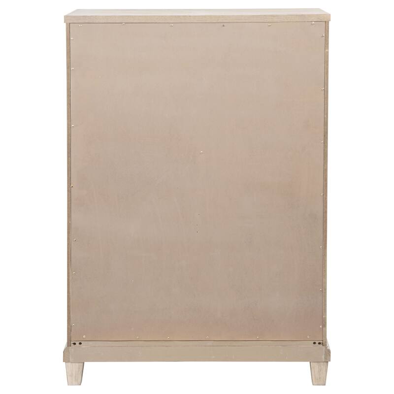 Pembroke 5-drawer Chest of Drawers Washed Oak